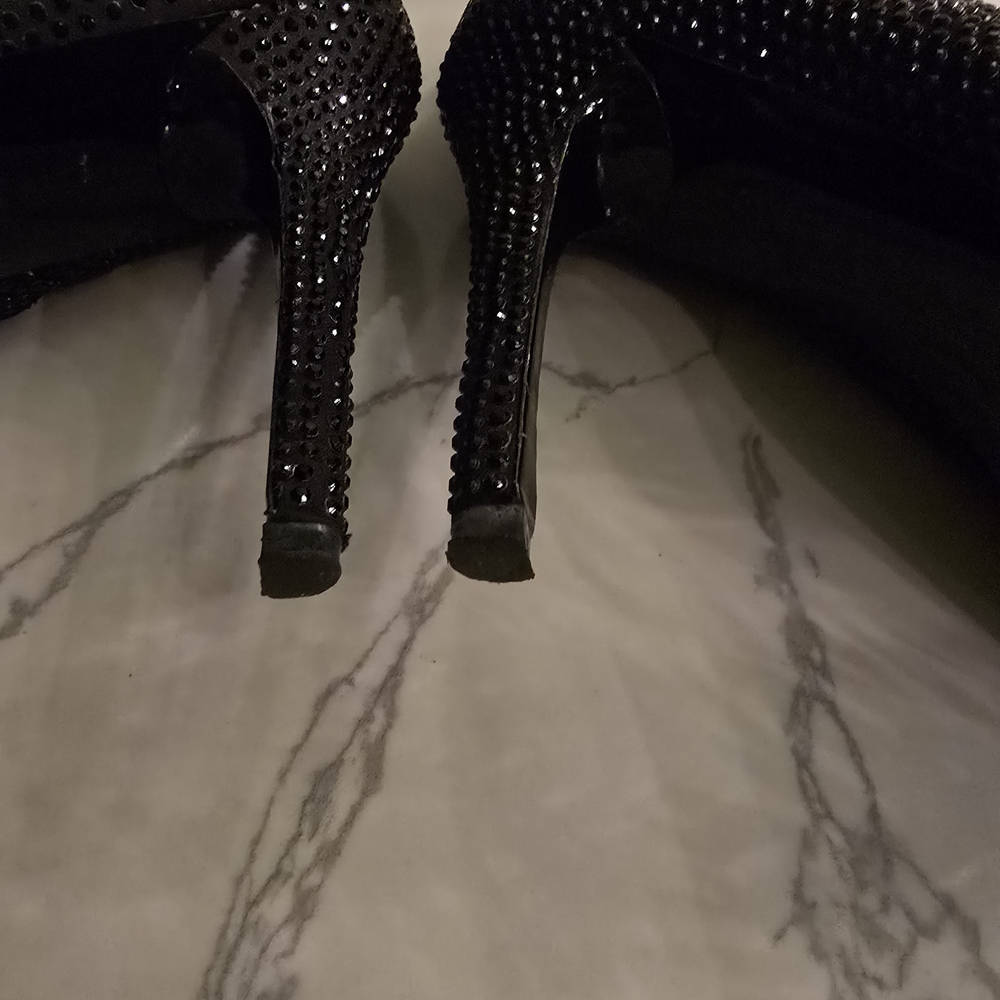 REPORT SIGNATURE Black Studded Ankle Boots - Picture 7 of 7